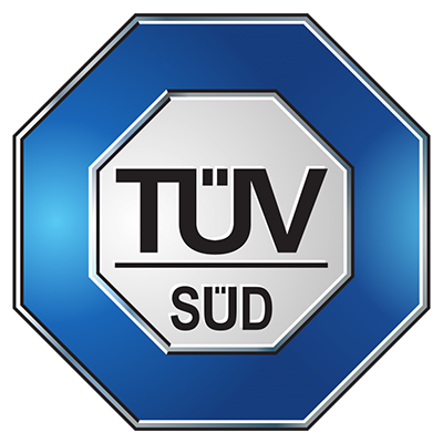 TÜV SÜD geprüft nach DIN EN 13 814